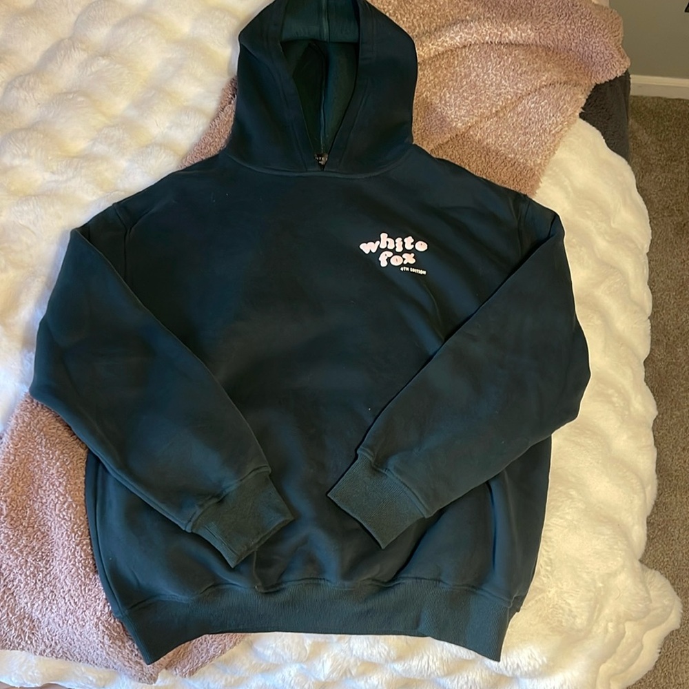 White Fox 4th Edition Green/Pink Hoodie